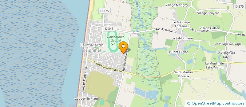 localisation de l'entreprise AIKIDO DE CERENCES  BREHAL