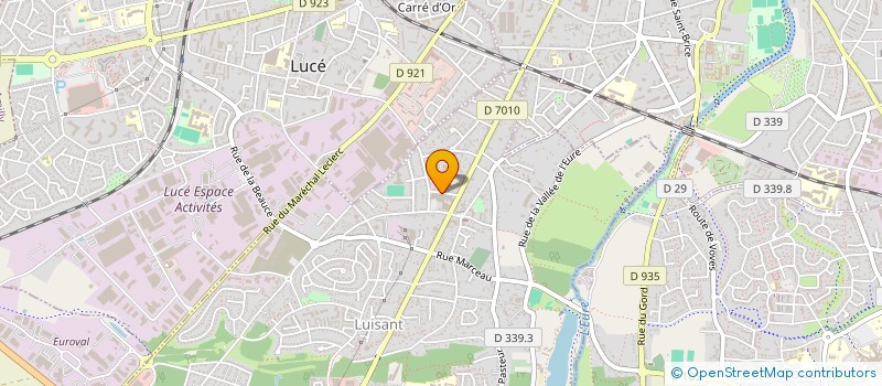 localisation de l'entreprise AIKIDO DOJO LUISANTAIS à LEVES