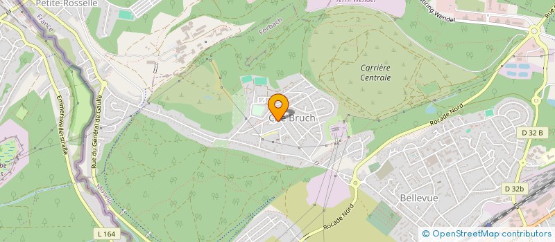 localisation de l'entreprise AIKIDO FM  FORBACH