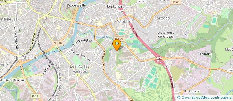 localisation de l'entreprise AIKIDO HARMONIE CLUB 87 à LIMOGES