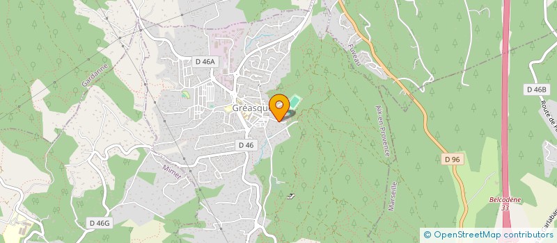 localisation de l'entreprise AIKIDO-KAI SAKURA  GREASQUE