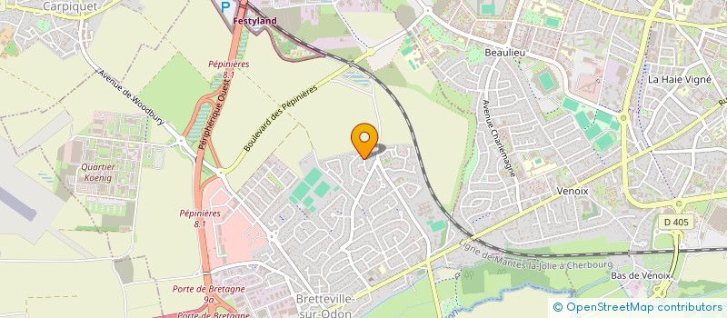 localisation de l'entreprise AIKIDO KISHINDO BRETTEVILLE SUR ODON  BRETTEVILLE-SUR-ODON