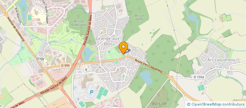 localisation de l'entreprise AIKIDO LA GRANGE AUX BOIS  METZ