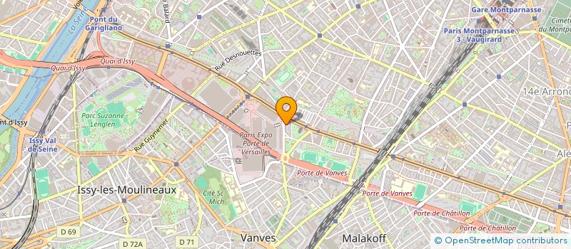 localisation de l'entreprise AIKIDO PARIS XV LA PLAINE  PARIS