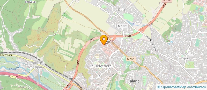 localisation de l'entreprise AIKIDO RYU  TALANT