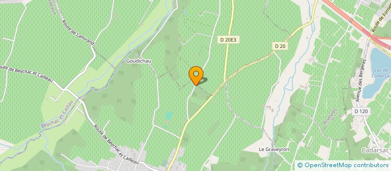 localisation de l'entreprise AIKIDO SAINT GERMAIN DU PUCH  ASGP  SAINT-GERMAIN-DU-PUCH