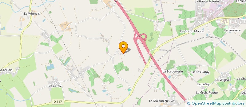 localisation de l'entreprise AIKIDO TRADITIONNEL 44  MONTBERT