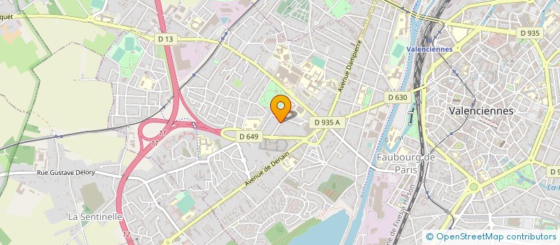 localisation de l'entreprise AIKIDO VALENCIENNES  VALENCIENNES