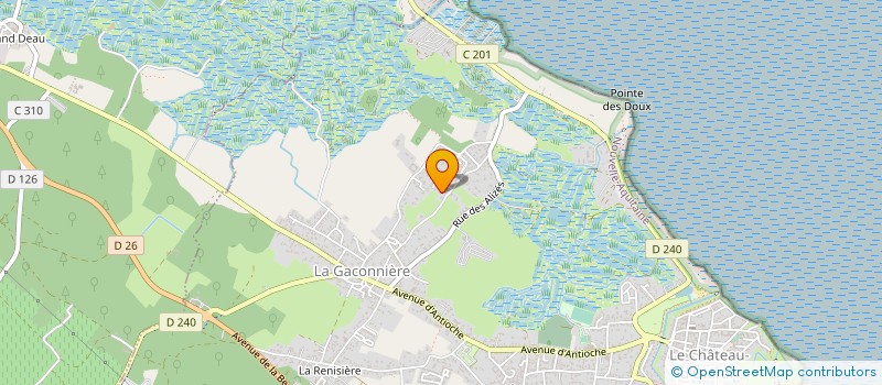 localisation de l'entreprise AIKIDOLERON  LE CHATEAU D'OLERON