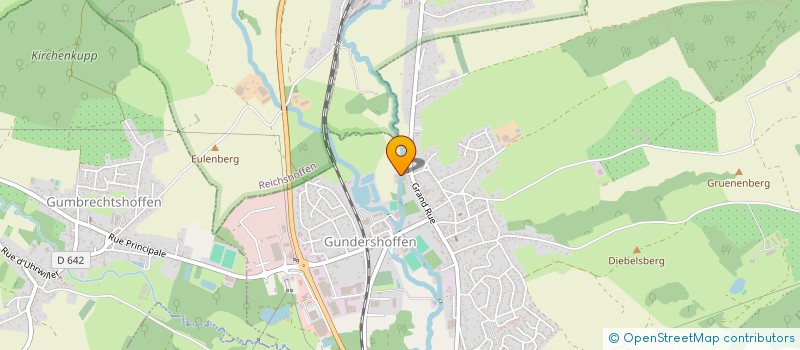 localisation de l'entreprise AIKIKAI DES VOSGES DU NORD  GUNDERSHOFFEN