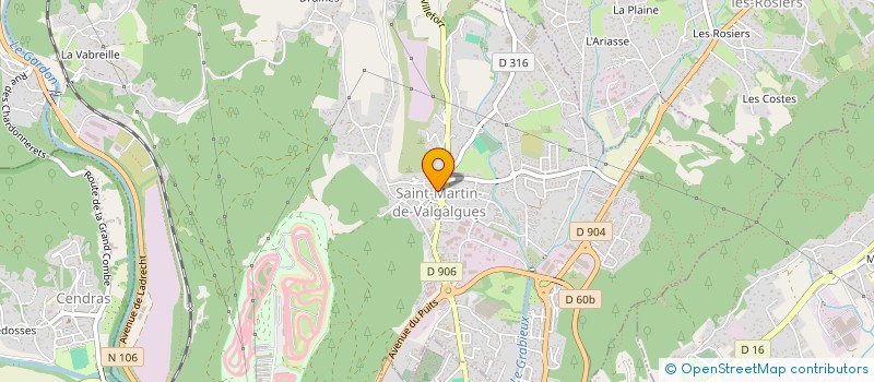 localisation de l'entreprise AIKIKAI EN CEVENNES  SAINT-MARTIN-DE-VALGALGUES