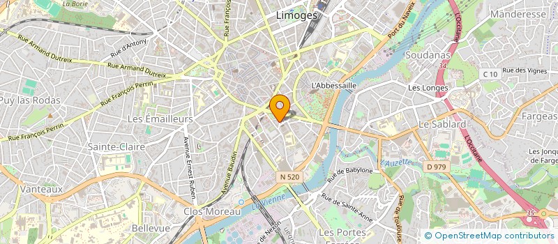 localisation de l'entreprise AIKIKAI LIMOGES à LIMOGES