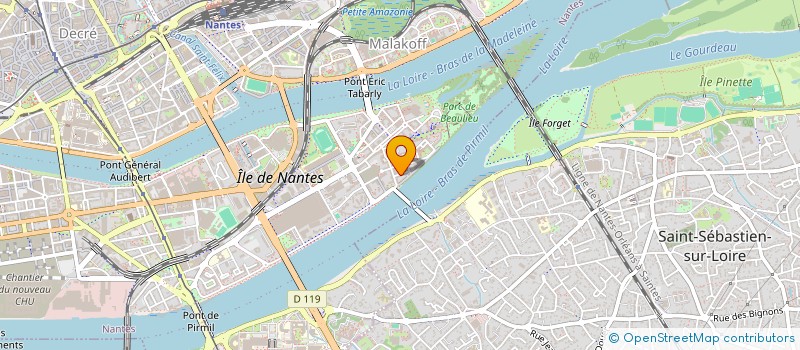 localisation de l'entreprise AIKIKAI SUD-LOIRE  NANTES