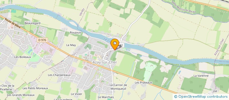 localisation de l'entreprise AIKILINE  AZAY-SUR-CHER