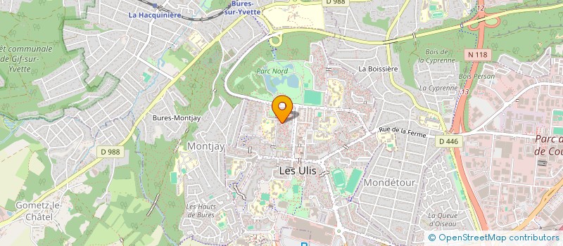 localisation de l'entreprise AIKIMEDIA à LES ULIS
