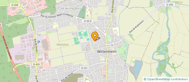 localisation de l'entreprise AIKO  SELESTAT