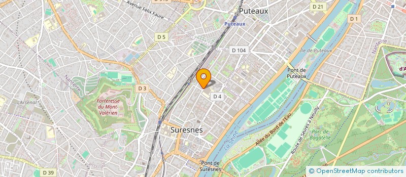 localisation de l'entreprise AIKONLAB à SURESNES
