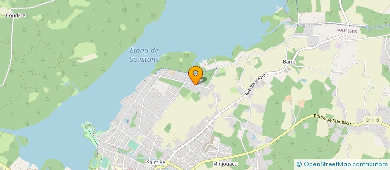localisation de l'entreprise AIL BLACK à SOUSTONS