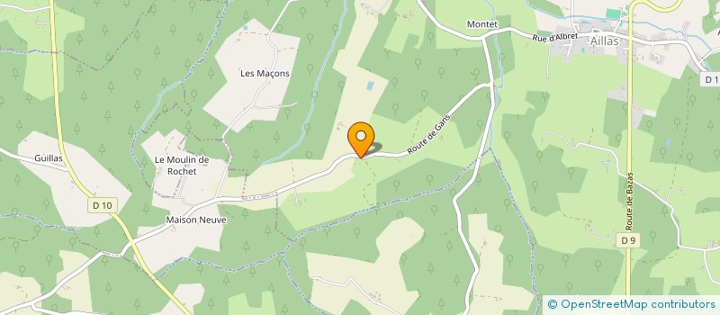 localisation de l'entreprise AIL&LIB  AILLAS