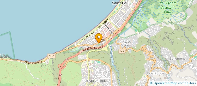 localisation de l'entreprise AILA à SAINT-PAUL