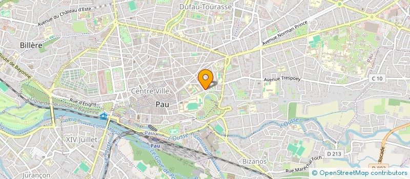 localisation de l'entreprise AILA à PAU