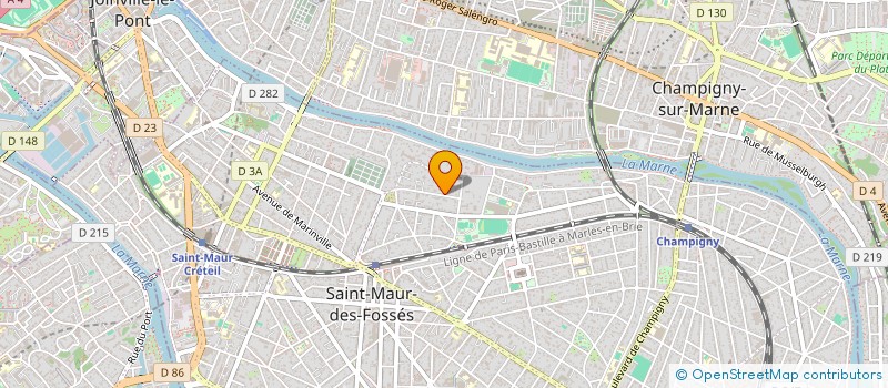 localisation de l'entreprise AILANTES PATRIMOINE à SAINT-MAUR-DES-FOSSES