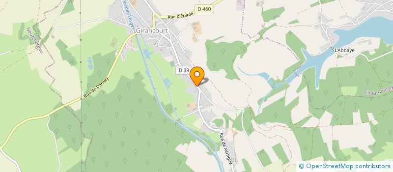 localisation de l'entreprise AILE  GIRANCOURT