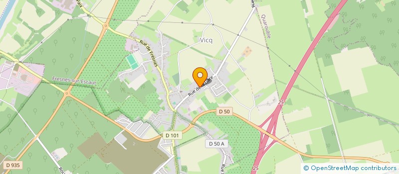 localisation de l'entreprise AILE D'OR  VICQ
