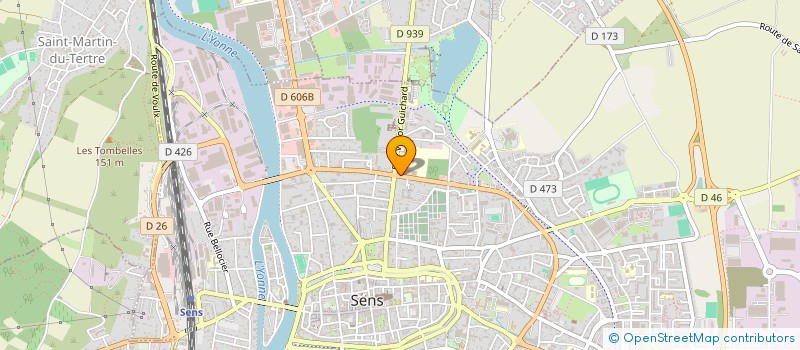 localisation de l'entreprise AILE ET AIR  ROSOY