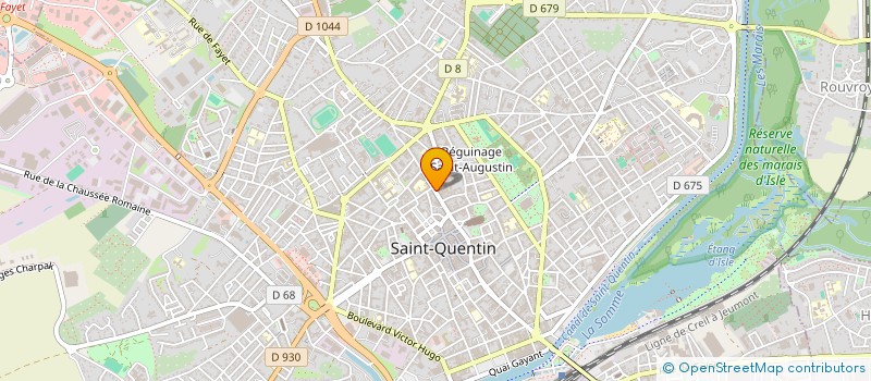 localisation de l'entreprise AILE'ISA CONSULTING à SAINT-QUENTIN