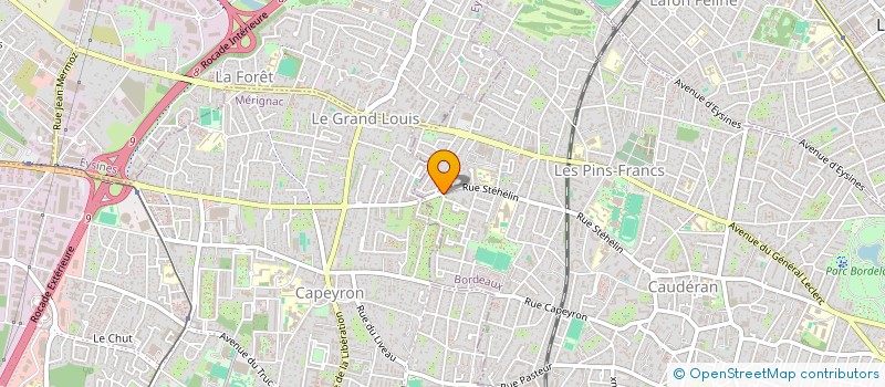 localisation de l'entreprise AILERO  BORDEAUX