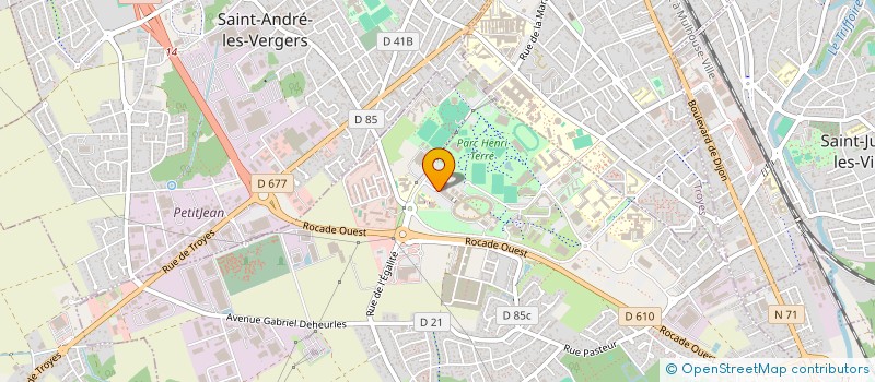 localisation de l'entreprise AILES DE L'EPF (ADE)  ROSIERES-PRES-TROYES