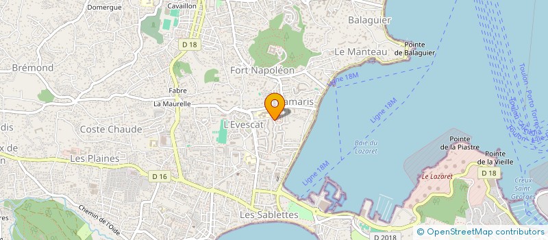 localisation de l'entreprise AILES DES PAT à LA SEYNE-SUR-MER