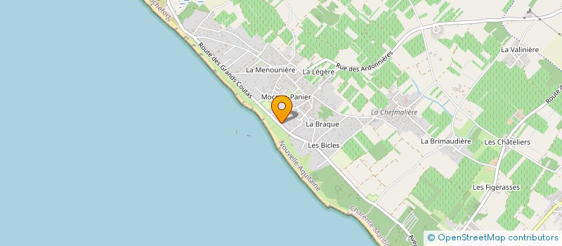 localisation de l'entreprise AILES OLERONAISES  SAINT-PIERRE-D OLERON