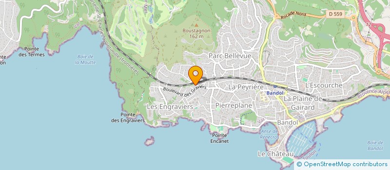 localisation de l'entreprise AILES V MONDE à BANDOL