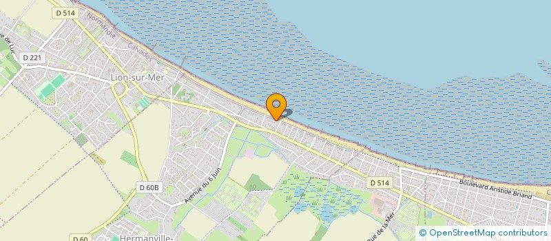 localisation de l'entreprise AILH à HERMANVILLE-SUR-MER