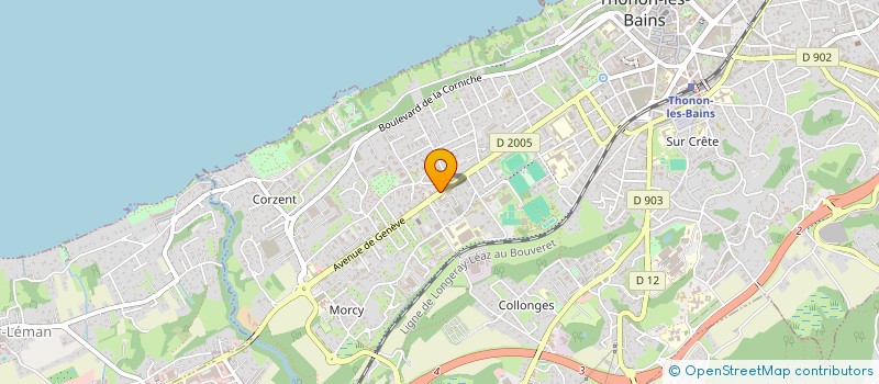 localisation de l'entreprise AILIA HOME SOLUTIONS à THONON-LES-BAINS
