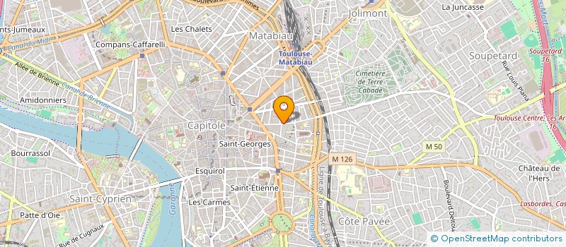 localisation de l'entreprise AILICE à TOULOUSE