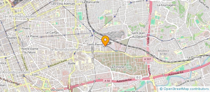localisation de l'entreprise AILLAUD 37.6 à MARSEILLE