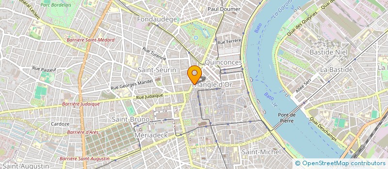 localisation de l'entreprise AILLEUR à BORDEAUX