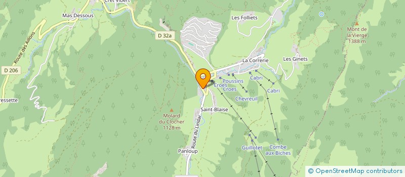 localisation de l'entreprise AILLON T.P. à AILLON-LE-JEUNE