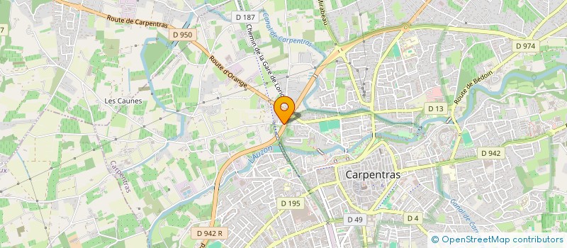localisation de l'entreprise AILLOT SERVICES  CARPENTRAS