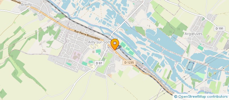 localisation de l'entreprise AILLY SUR SOMME HANDBALL  AILLY-SUR-SOMME