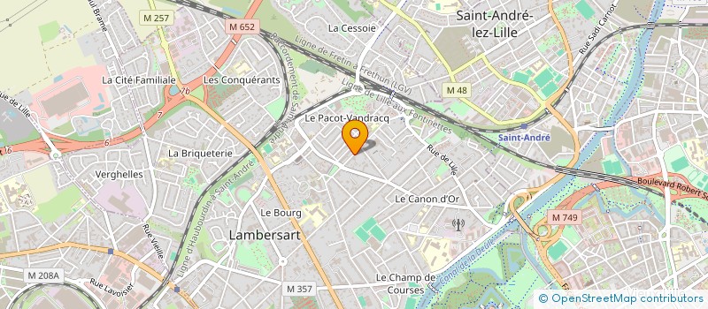 localisation de l'entreprise AILOOP à LAMBERSART