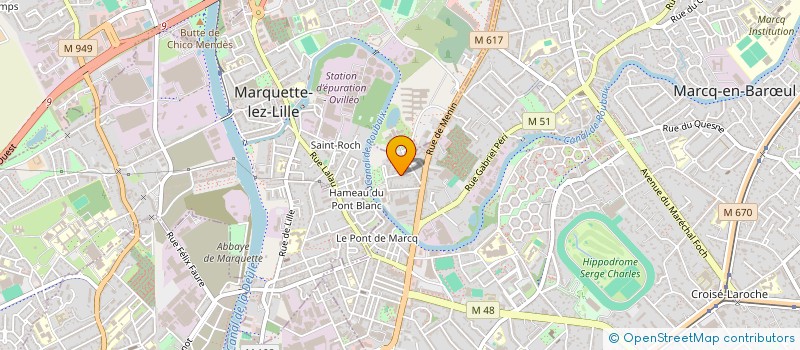 localisation de l'entreprise AILP CONSULTING à MARCQ-EN-BARŒUL