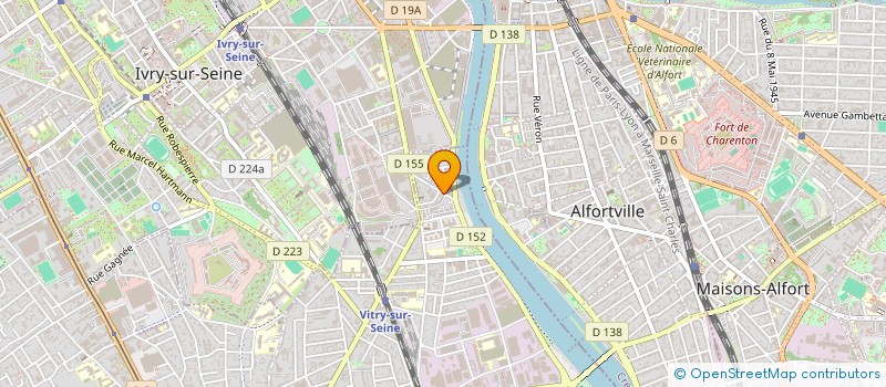 localisation de l'entreprise AILPI  VITRY-SUR-SEINE