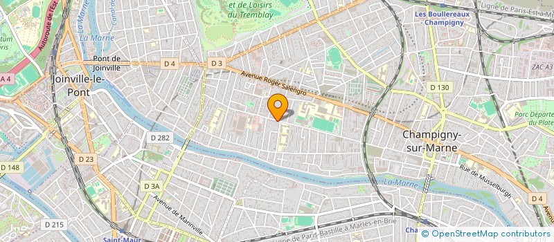 localisation de l'entreprise AILTON  CHAMPIGNY-SUR-MARNE