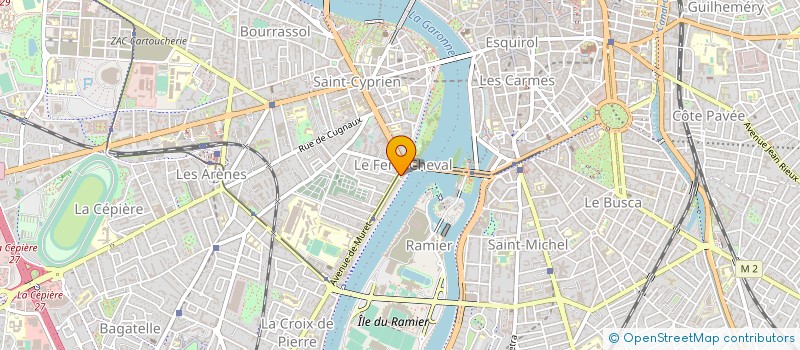 localisation de l'entreprise AILUROVET à TOULOUSE