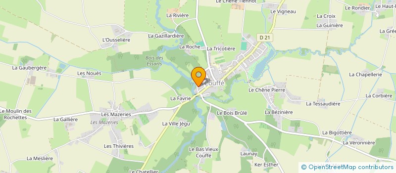 localisation de l'entreprise AIM  COUFFE