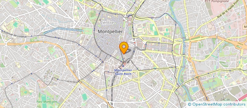 localisation de l'entreprise AIM à MONTPELLIER